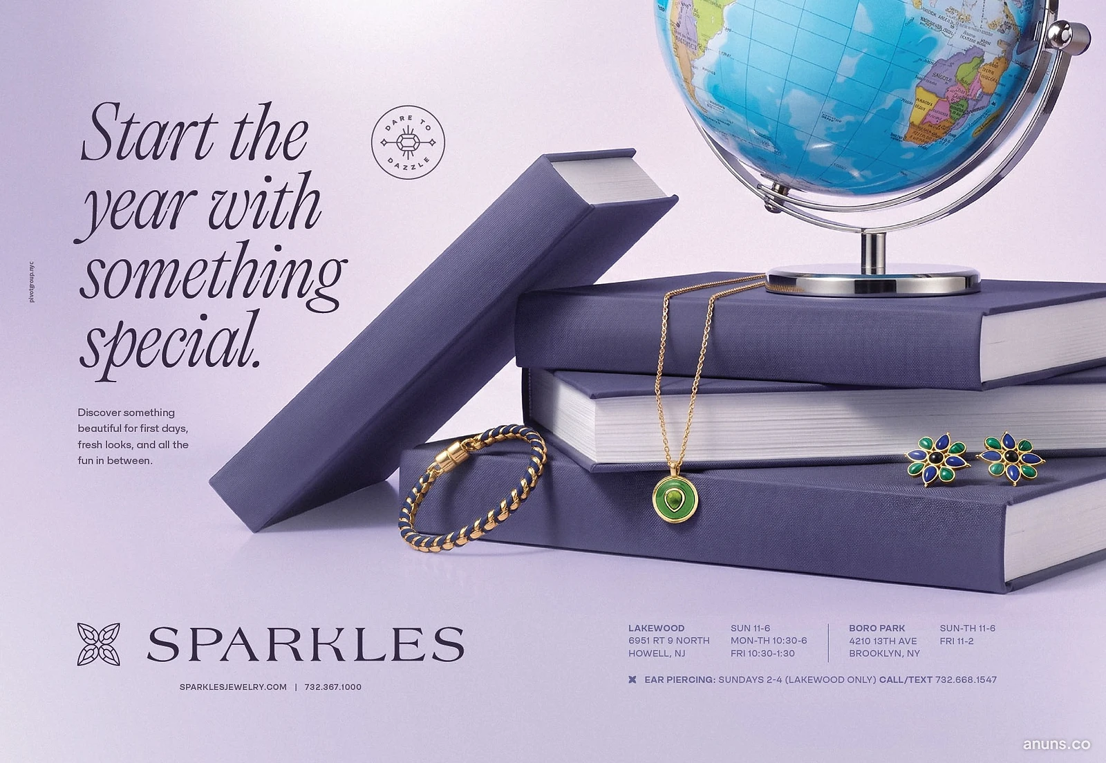Start the year with something special.
