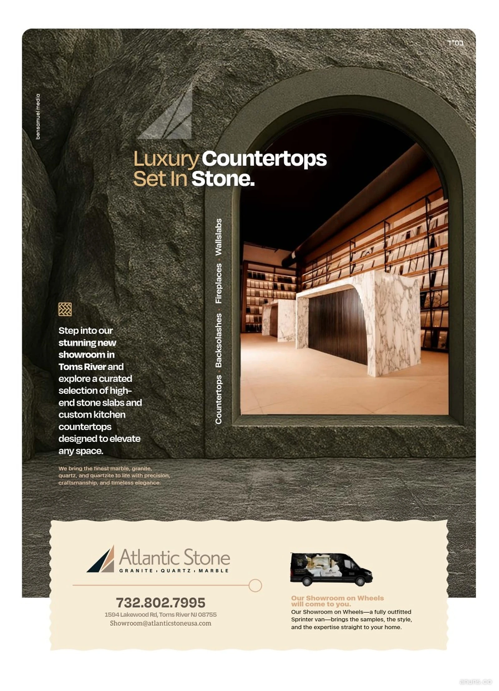 Luxury Countertops Set In Stone.
