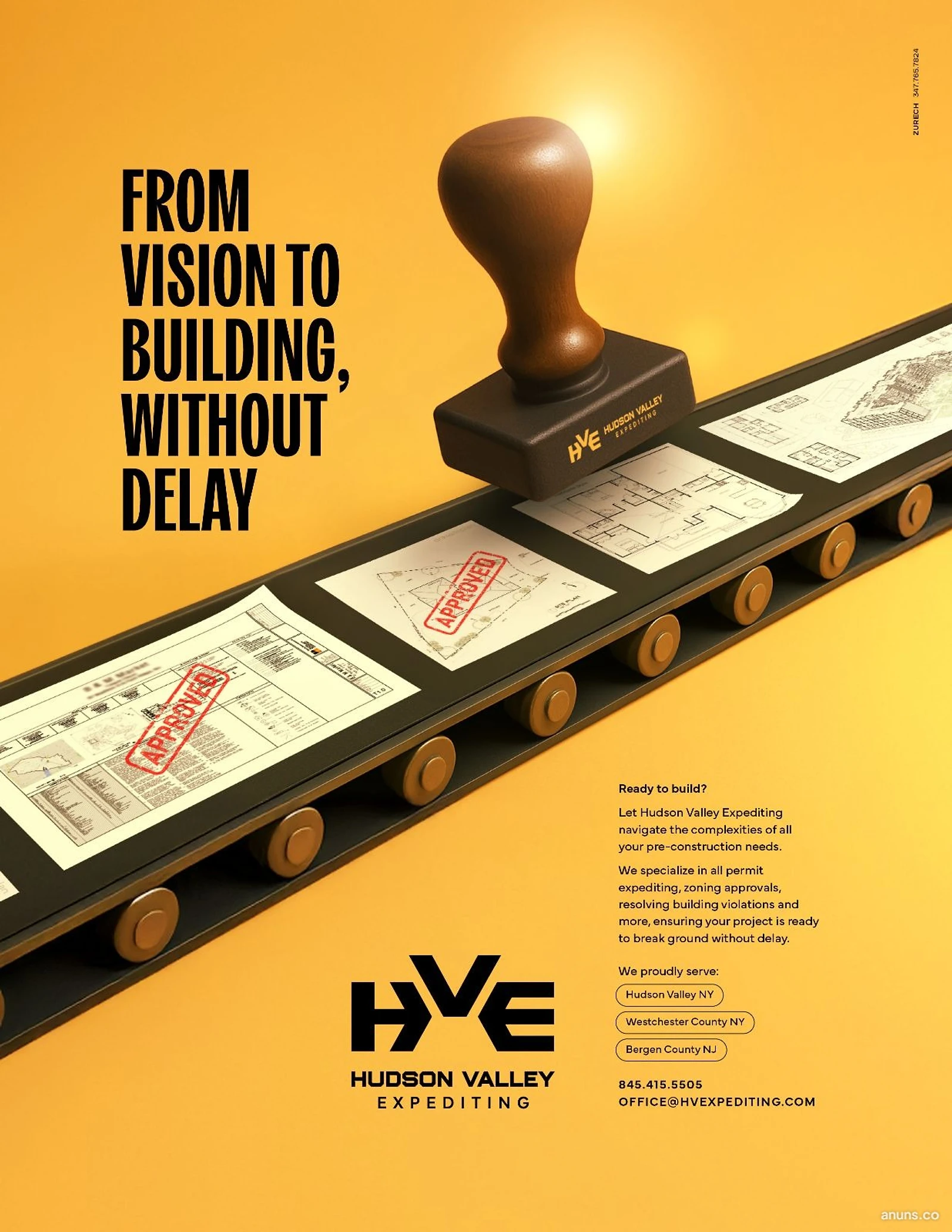 From vision to building, without delay
