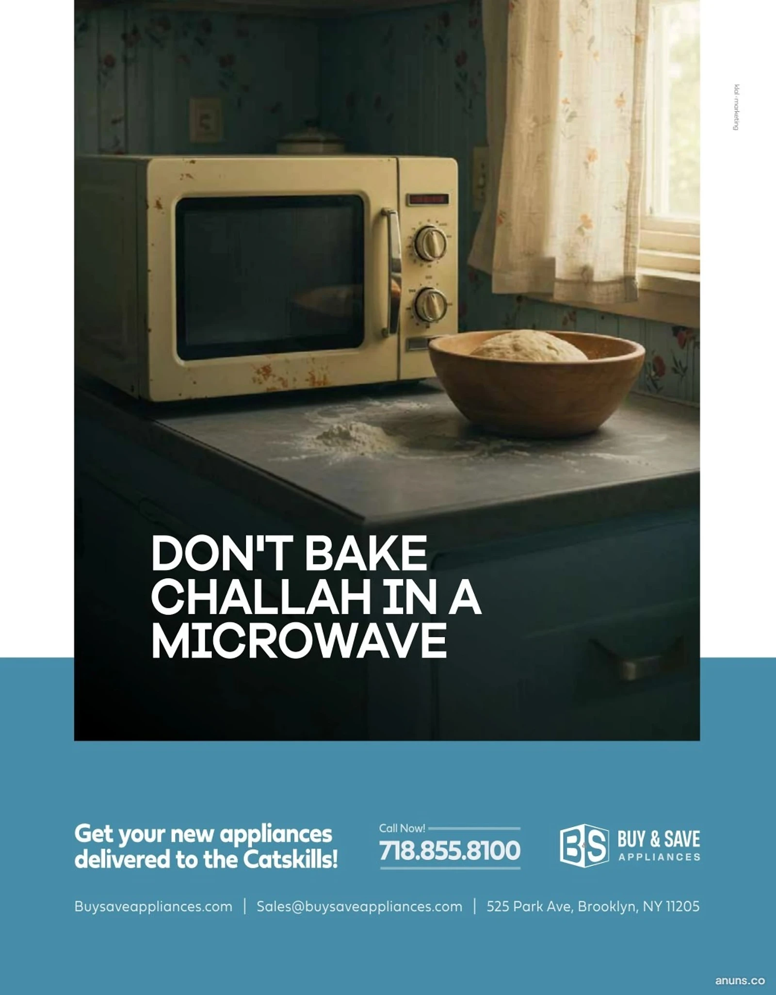 DON'T BAKE CHALLAH IN A MICROWAVE