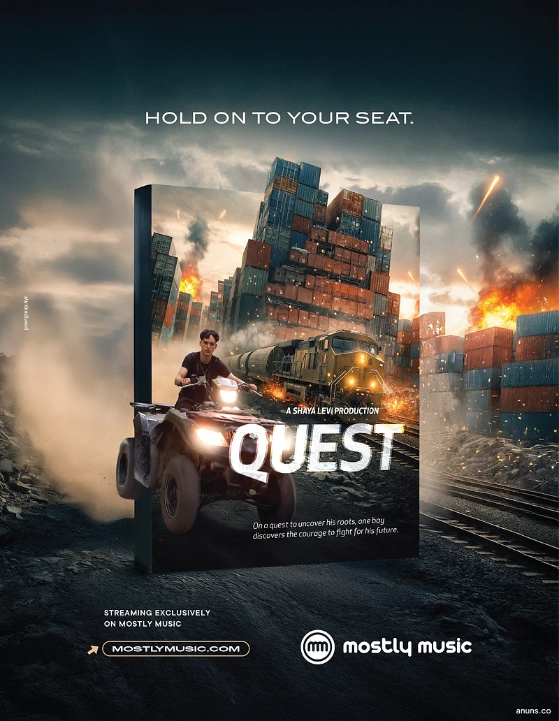 HOLD ON TO YOUR SEAT.