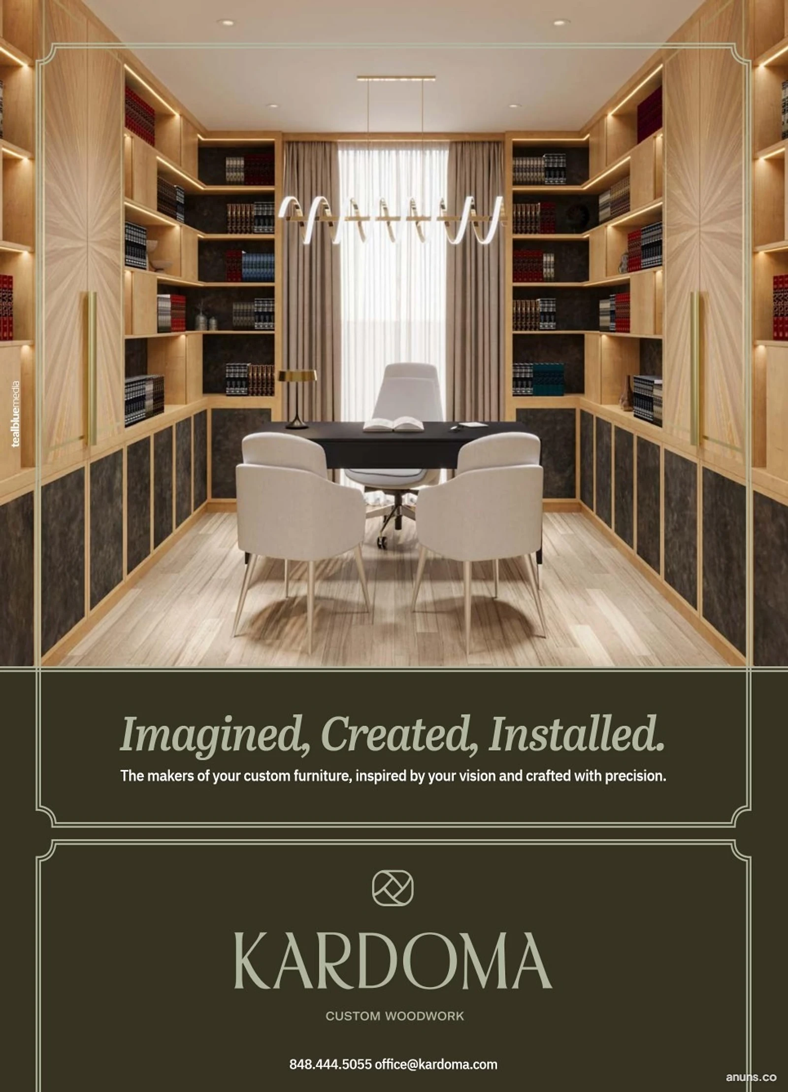 Imagined, Created, Installed.
