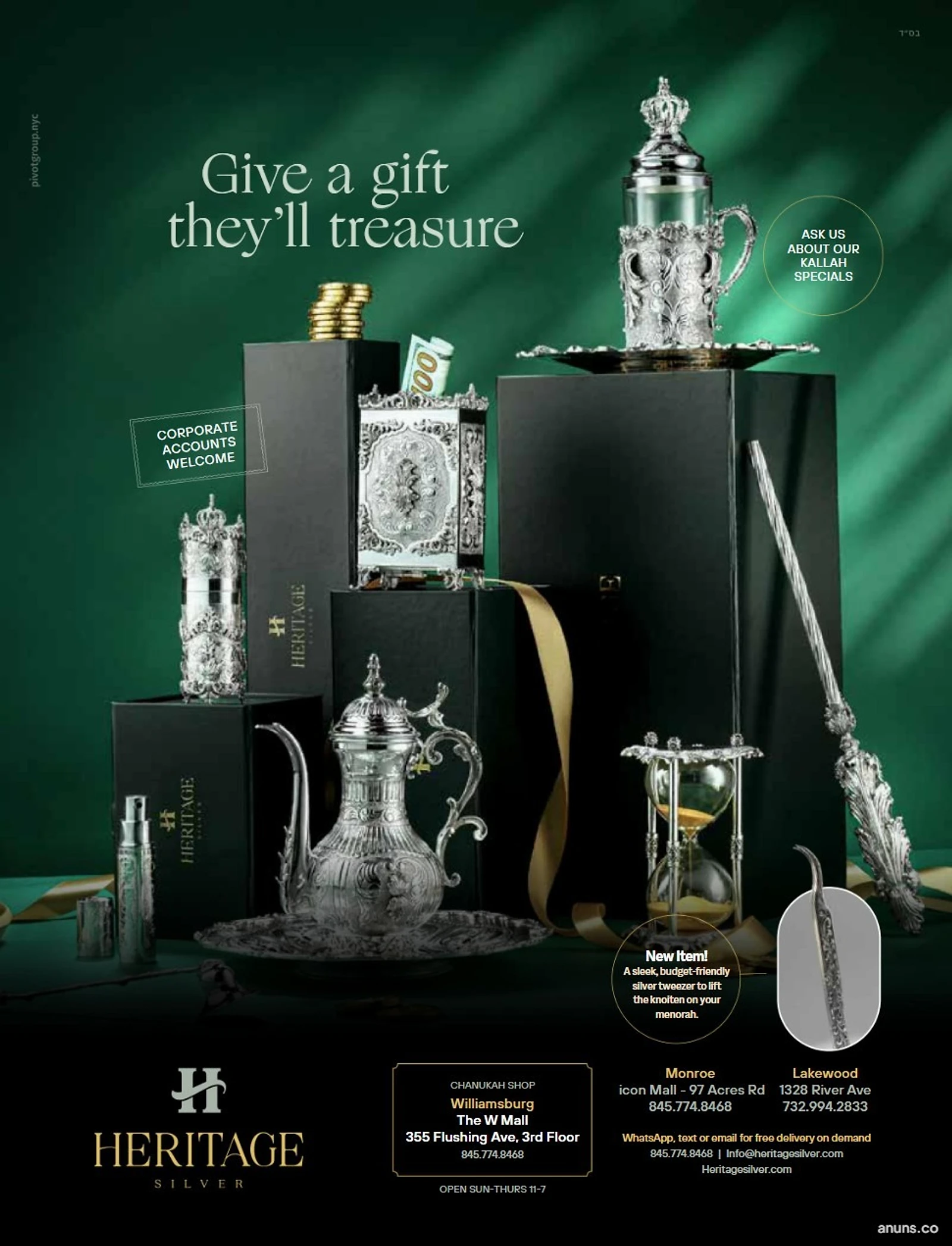 Give a gift they'll treasure