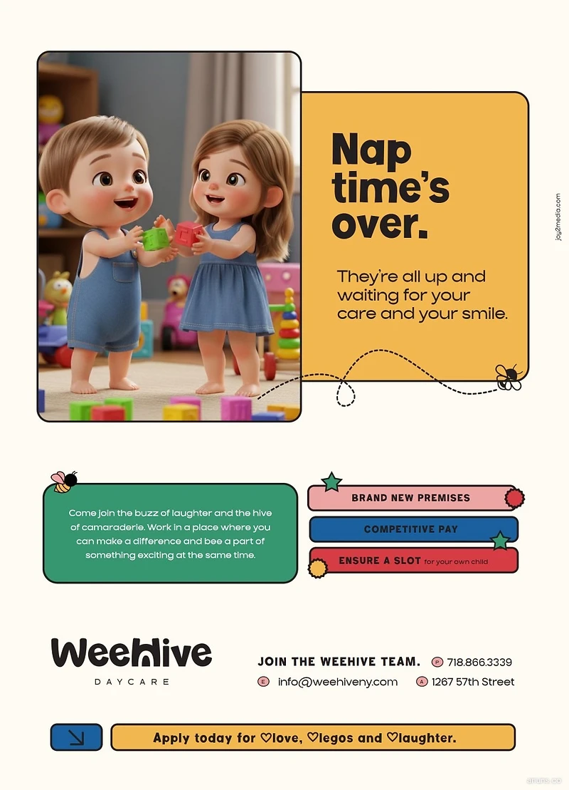Nap time's over.
