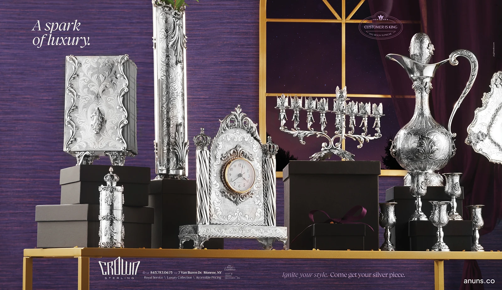 A spark of luxury.