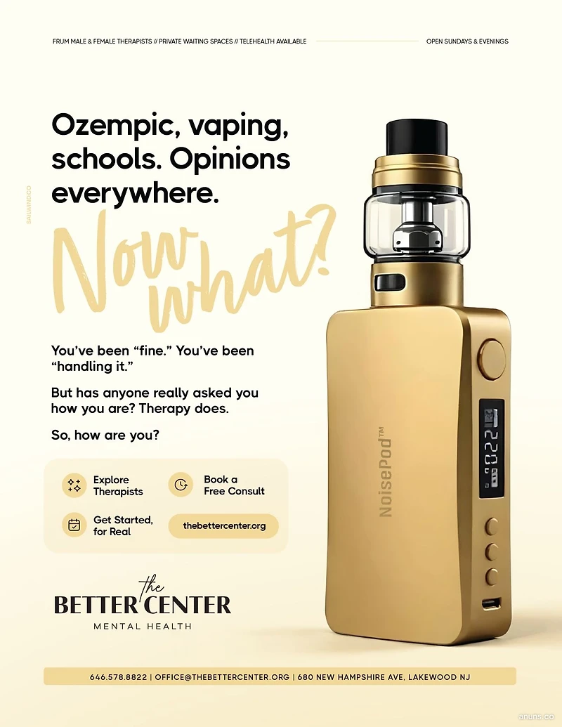 Ozempic, vaping, schools. Opinions everywhere. Now what?