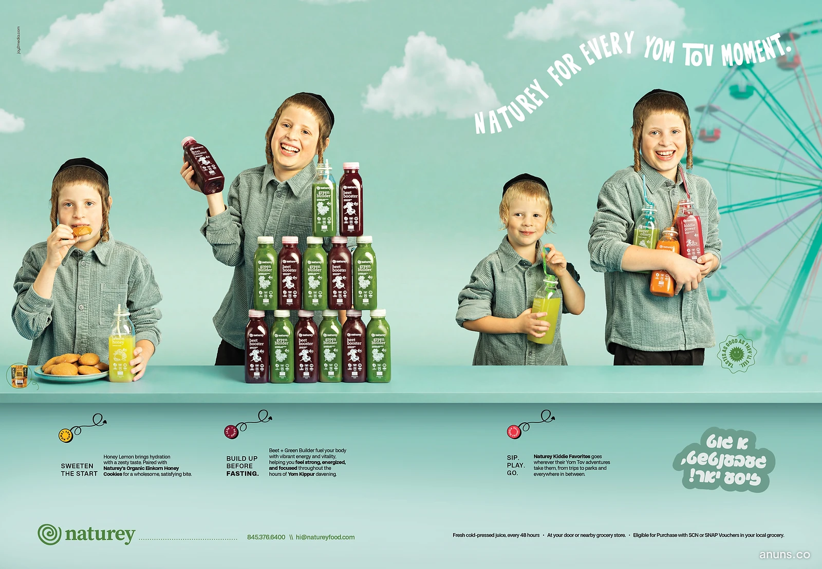 NATUREY FOR EVERY YOM TOV MOMENT