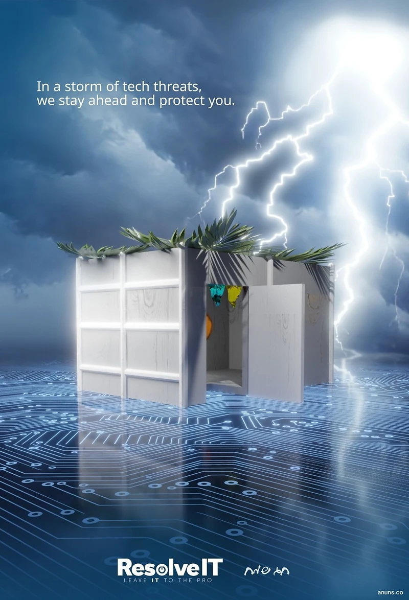 In a storm of tech threats, we stay ahead and protect you.