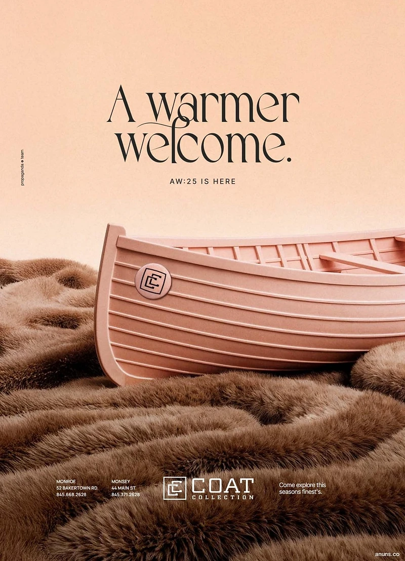 A warmer welcome.