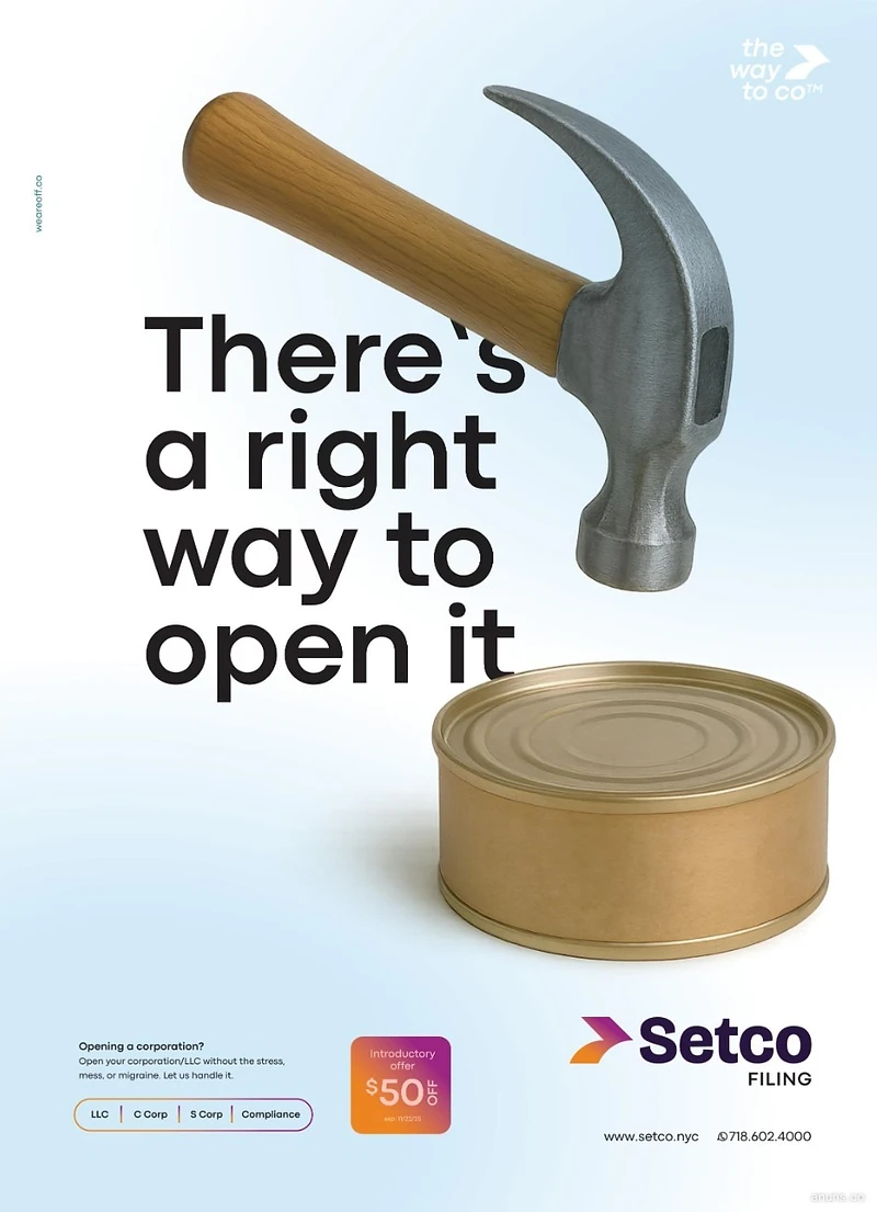 There's a right way to open it