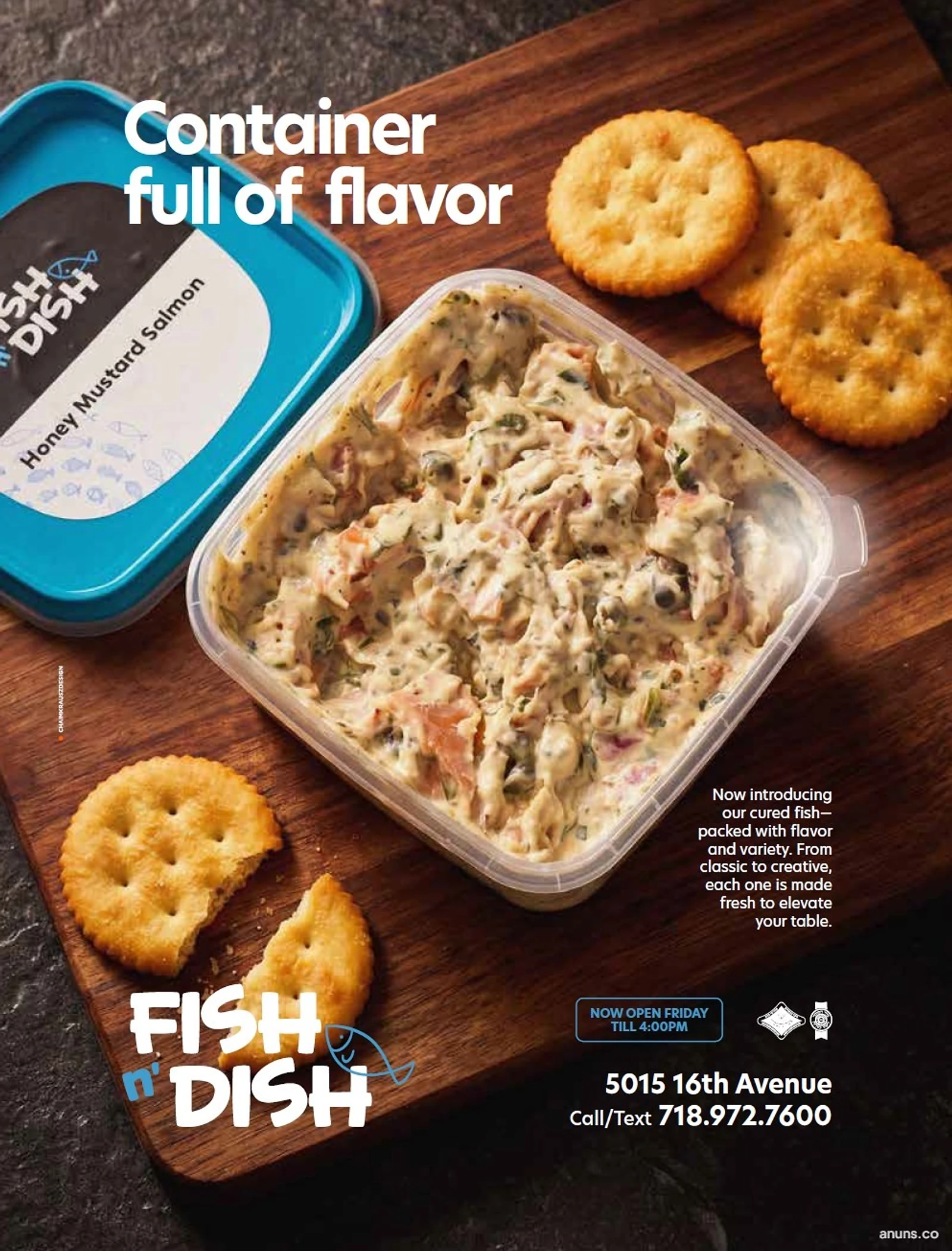Container full of flavor
