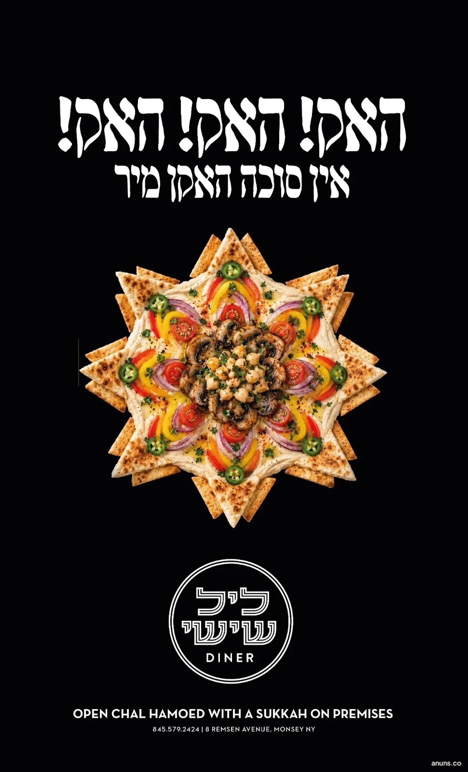האק! האק! האק! אין סוכה האקן מיר