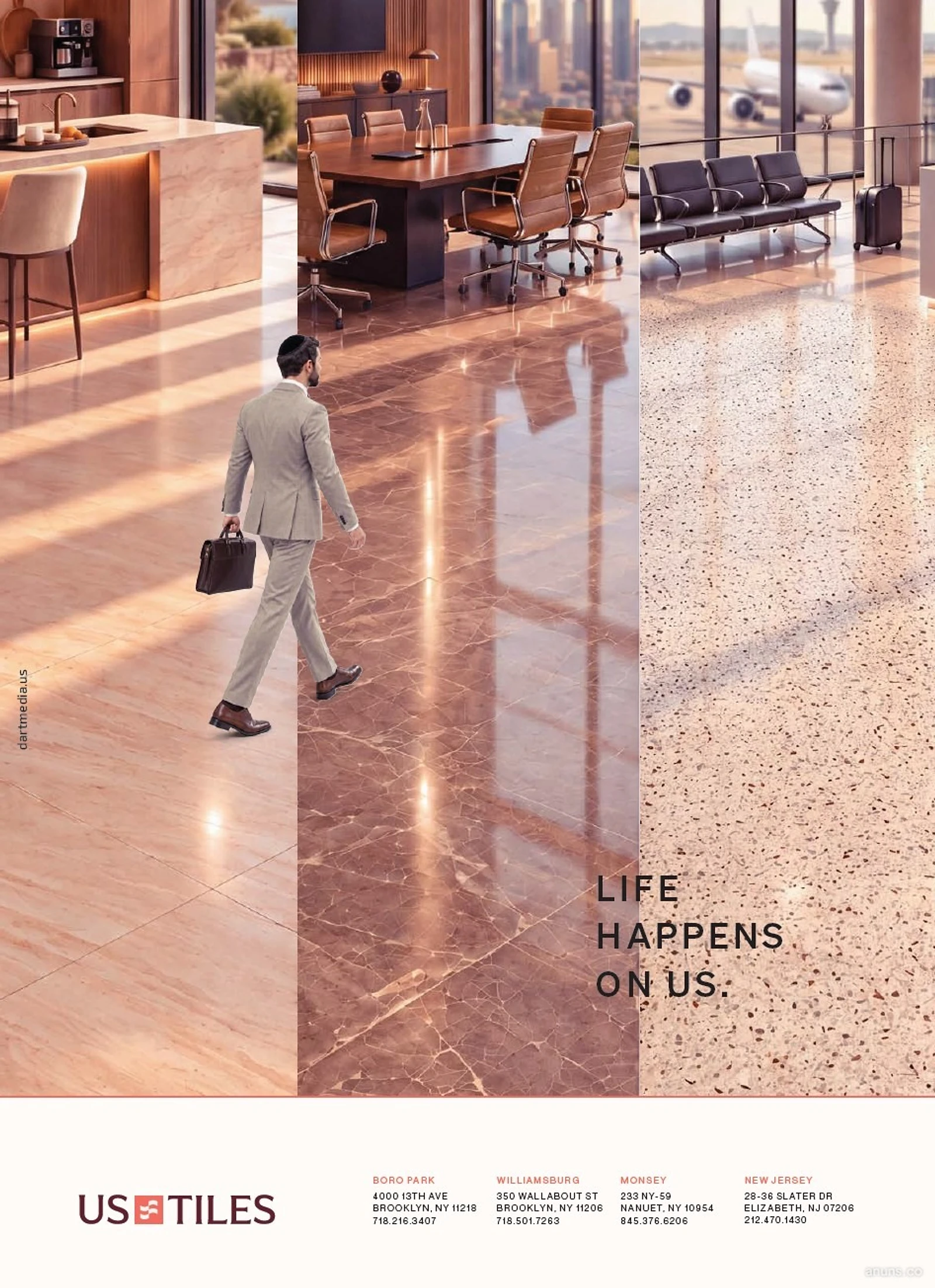 LIFE HAPPENS ON US.