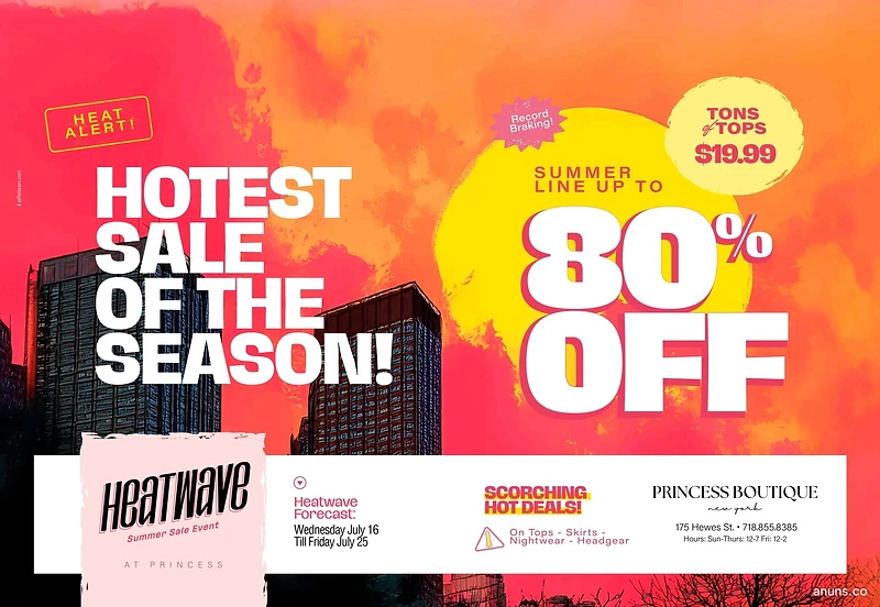 Hottest Sale Of The Season!