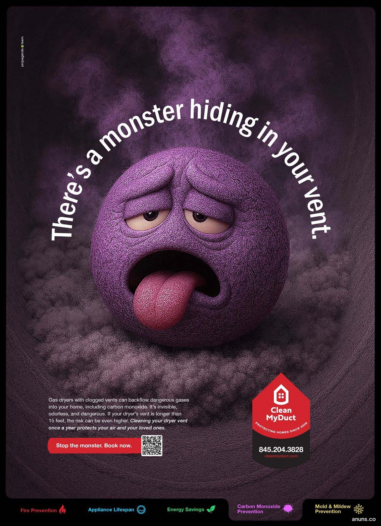 There's a monster hiding in your vent