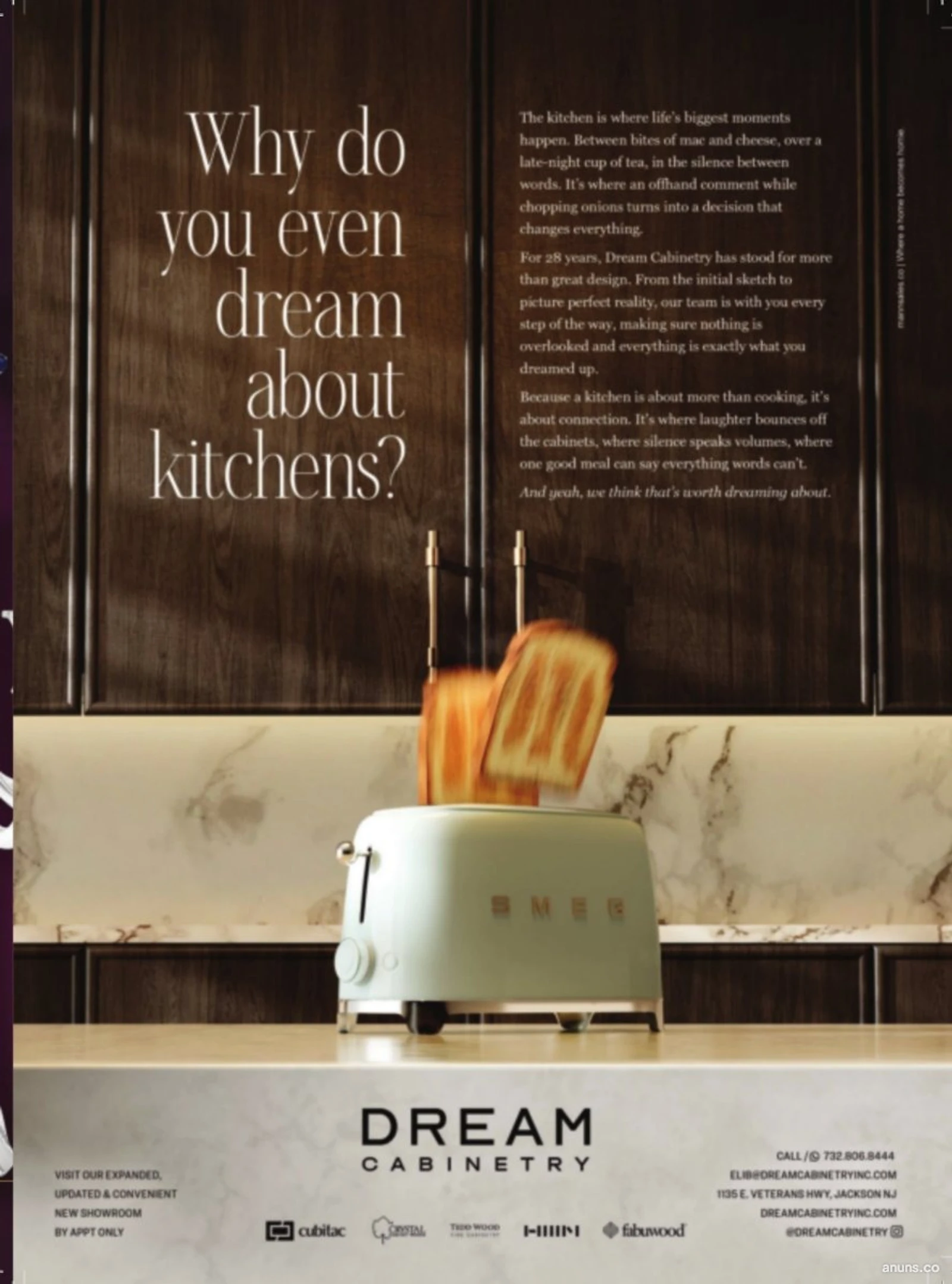 Why do you even dream about kitchens?