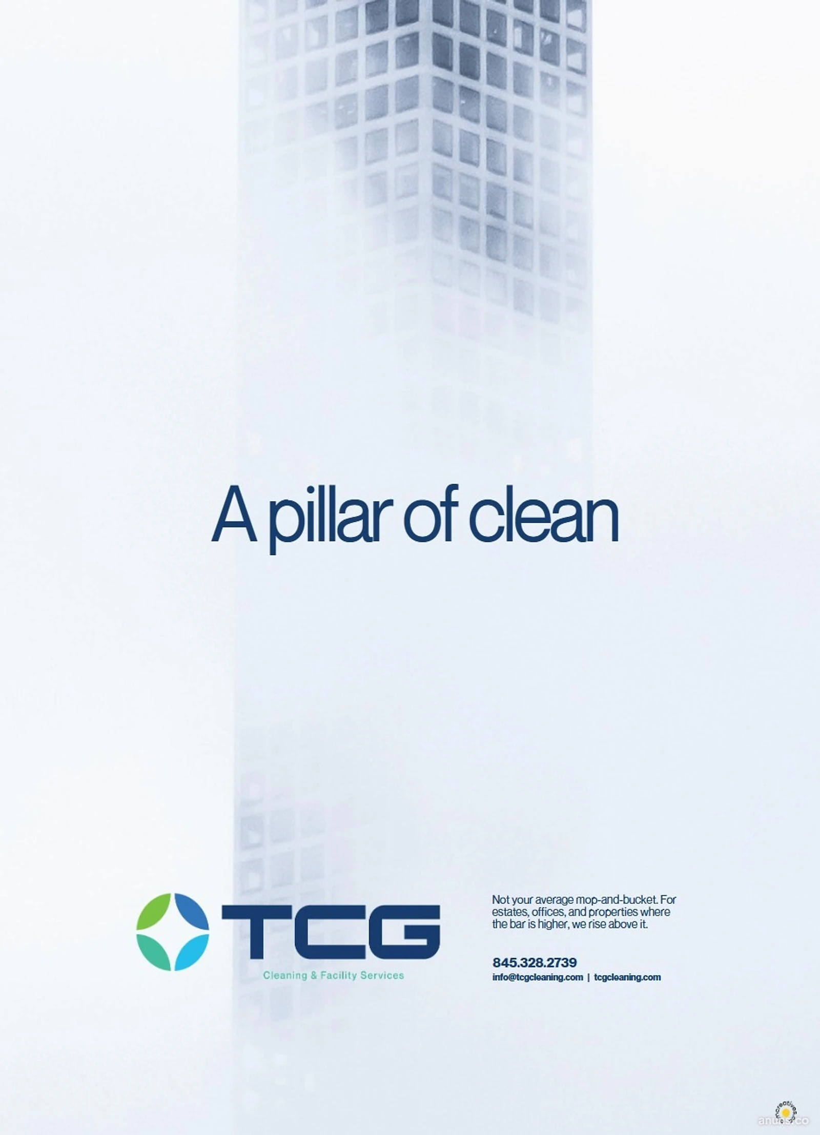 A pillar of clean