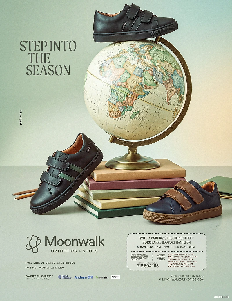 Moonwalk Orthotics + Shoes
