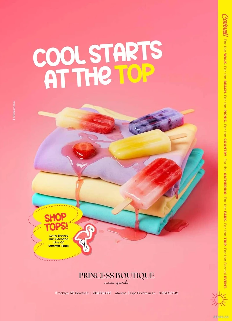 Cool starts at the top