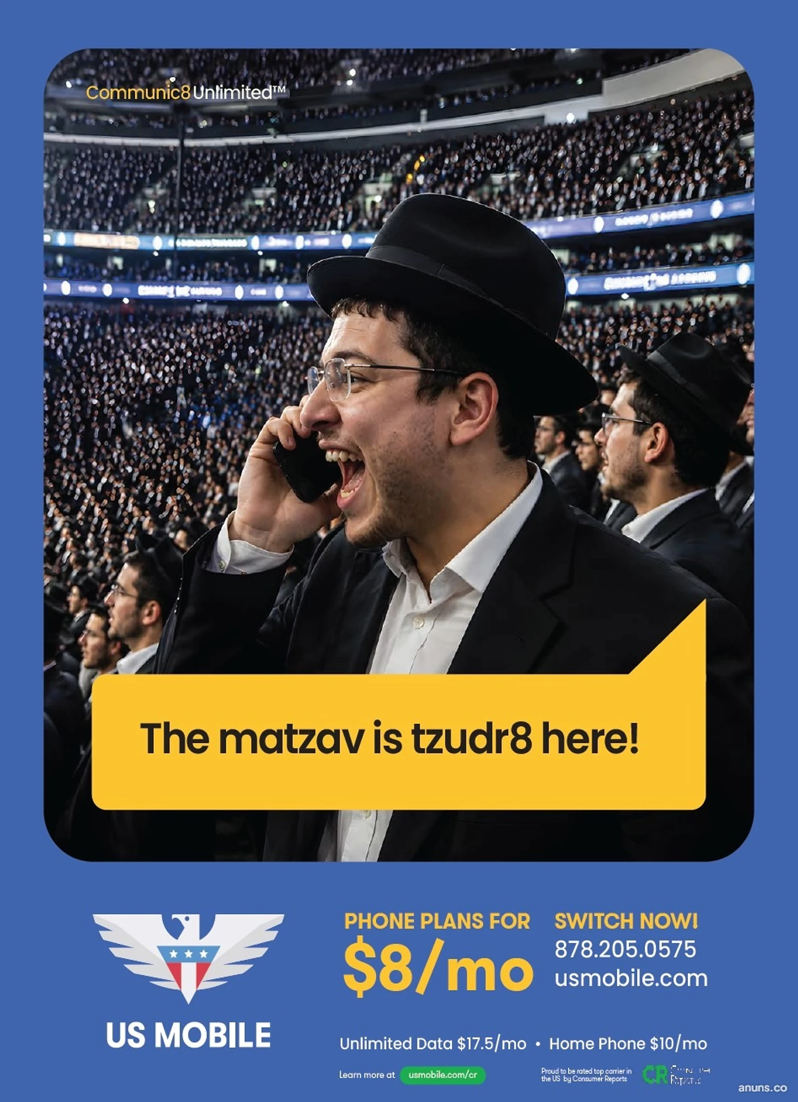 The matzav is tzudr8 here!
