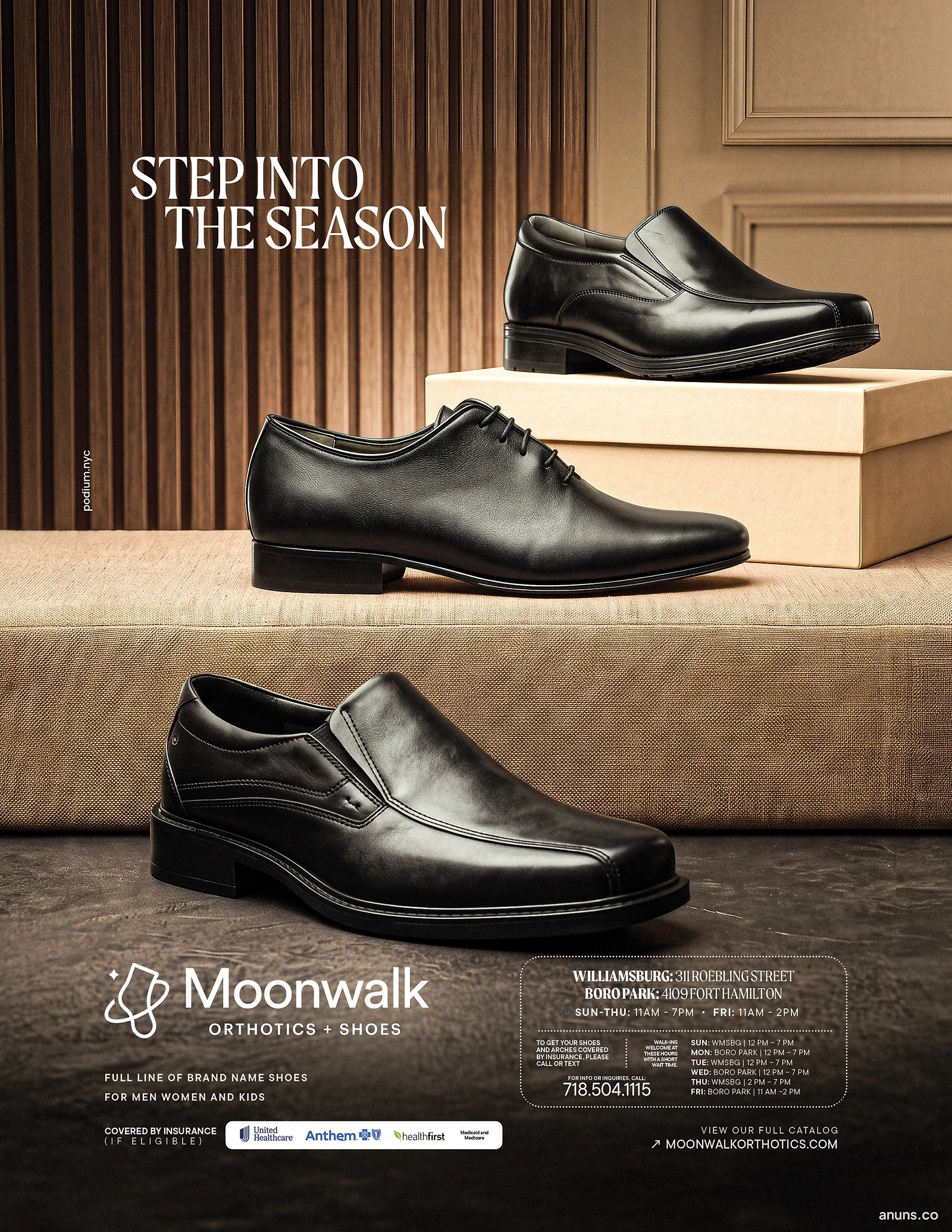 STEP INTO THE SEASON