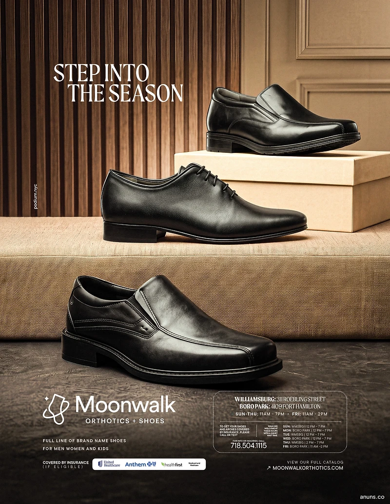 STEP INTO THE SEASON