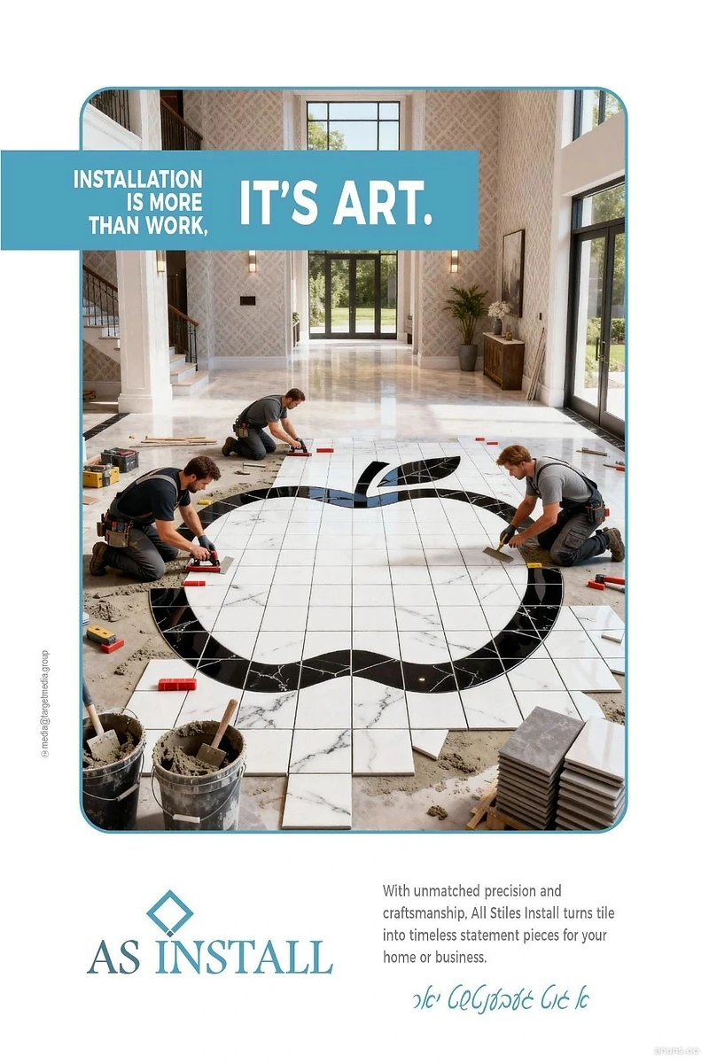 INSTALLATION IS MORE THAN WORK, IT'S ART.