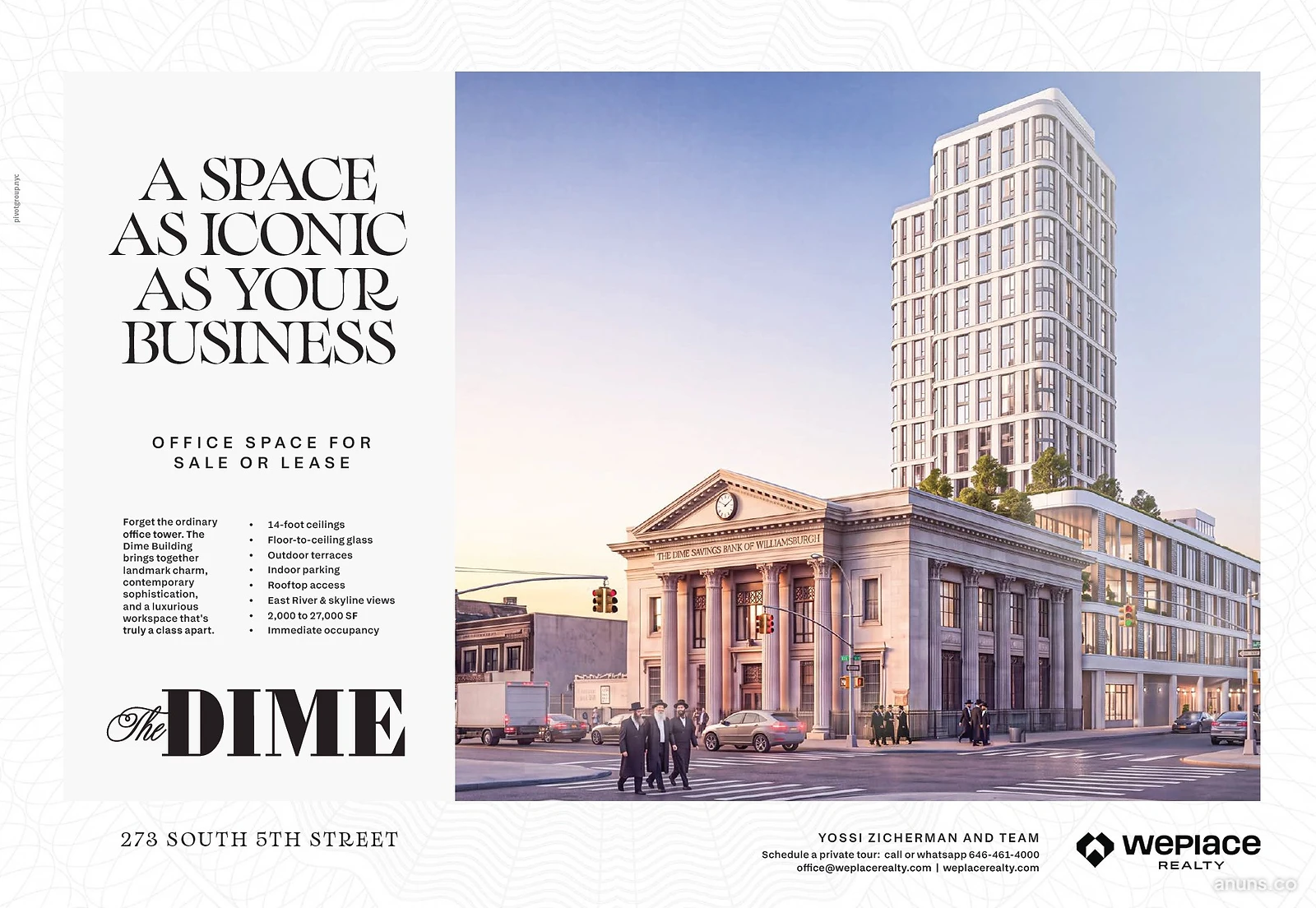 A SPACE AS ICONIC AS YOUR BUSINESS