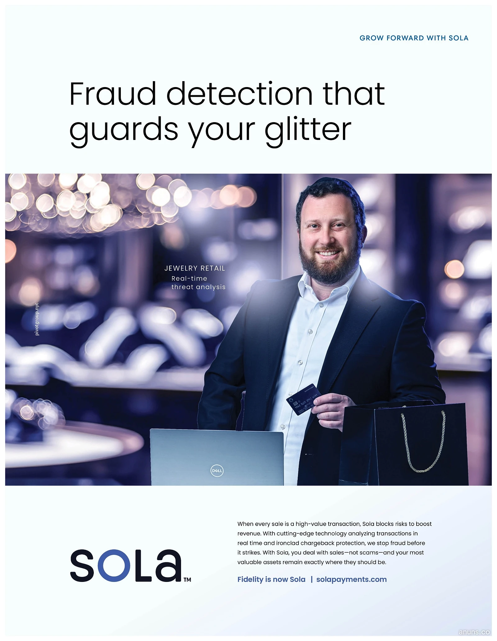Fraud detection that guards your glitter