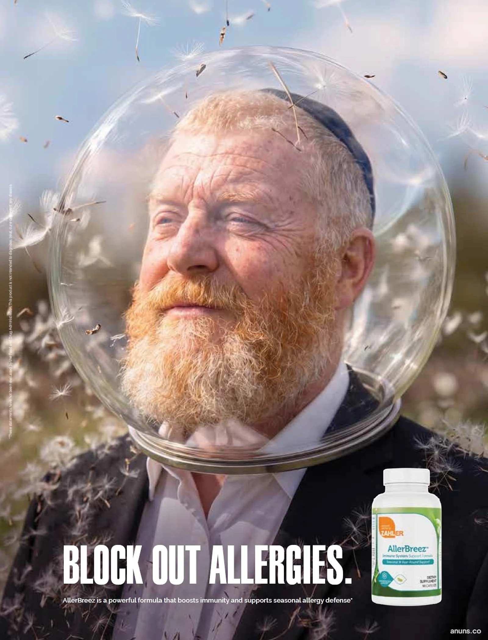 BLOCK OUT ALLERGIES.