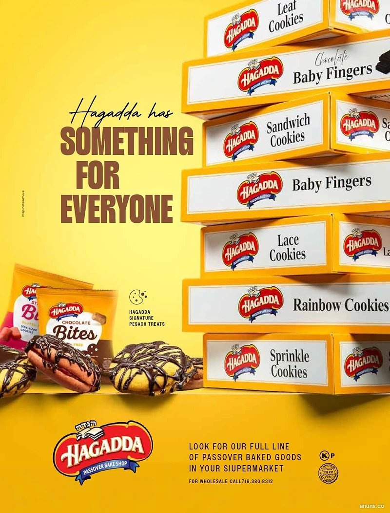 Hagadda has SOMETHING FOR EVERYONE