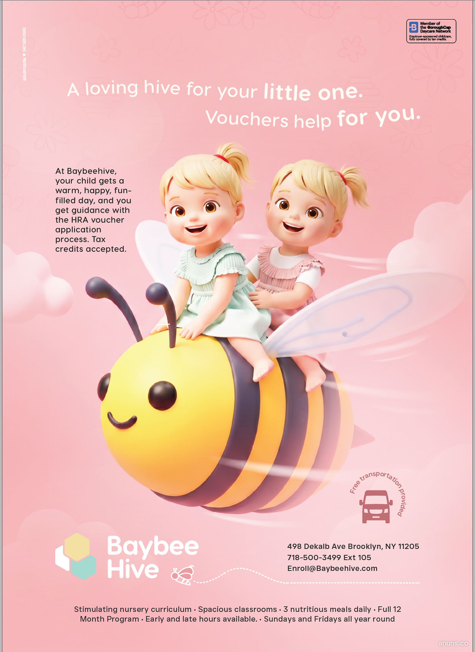 A loving hive for your little one.