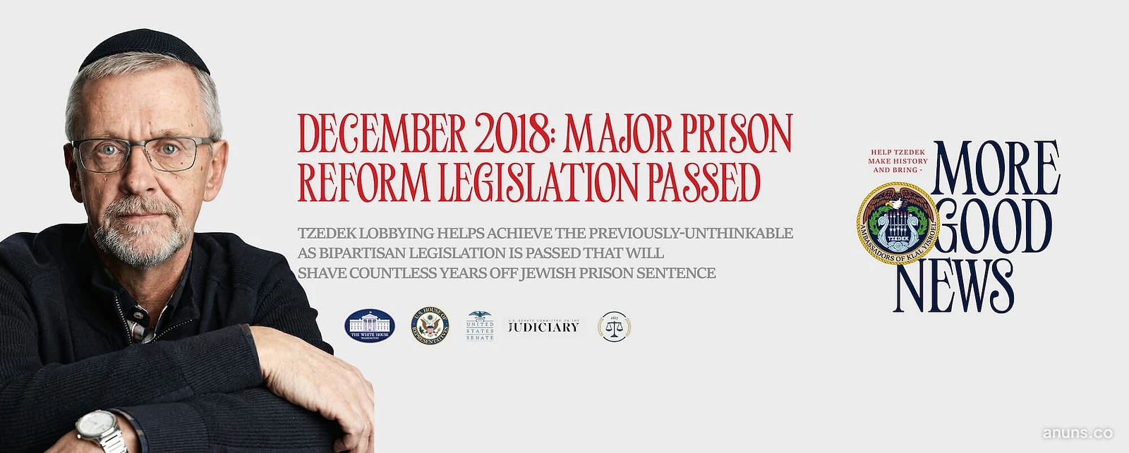 December 2018: Major Prison Reform Legislation Passed