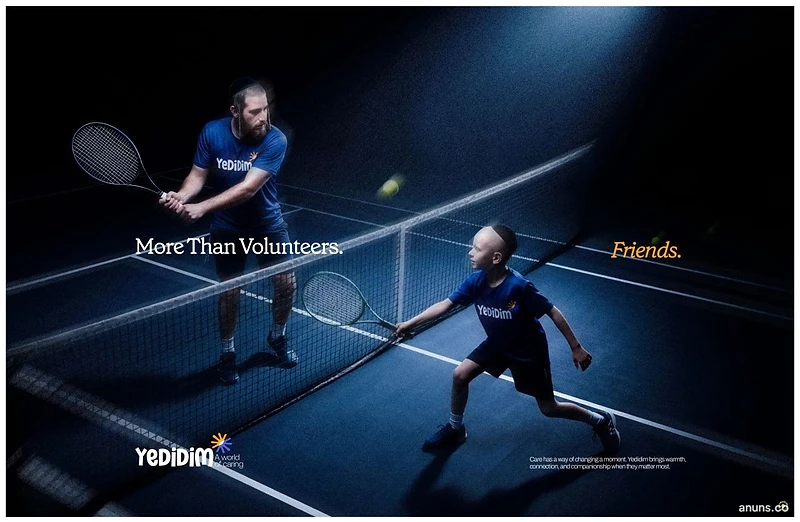 More Than Volunteers. Friends.