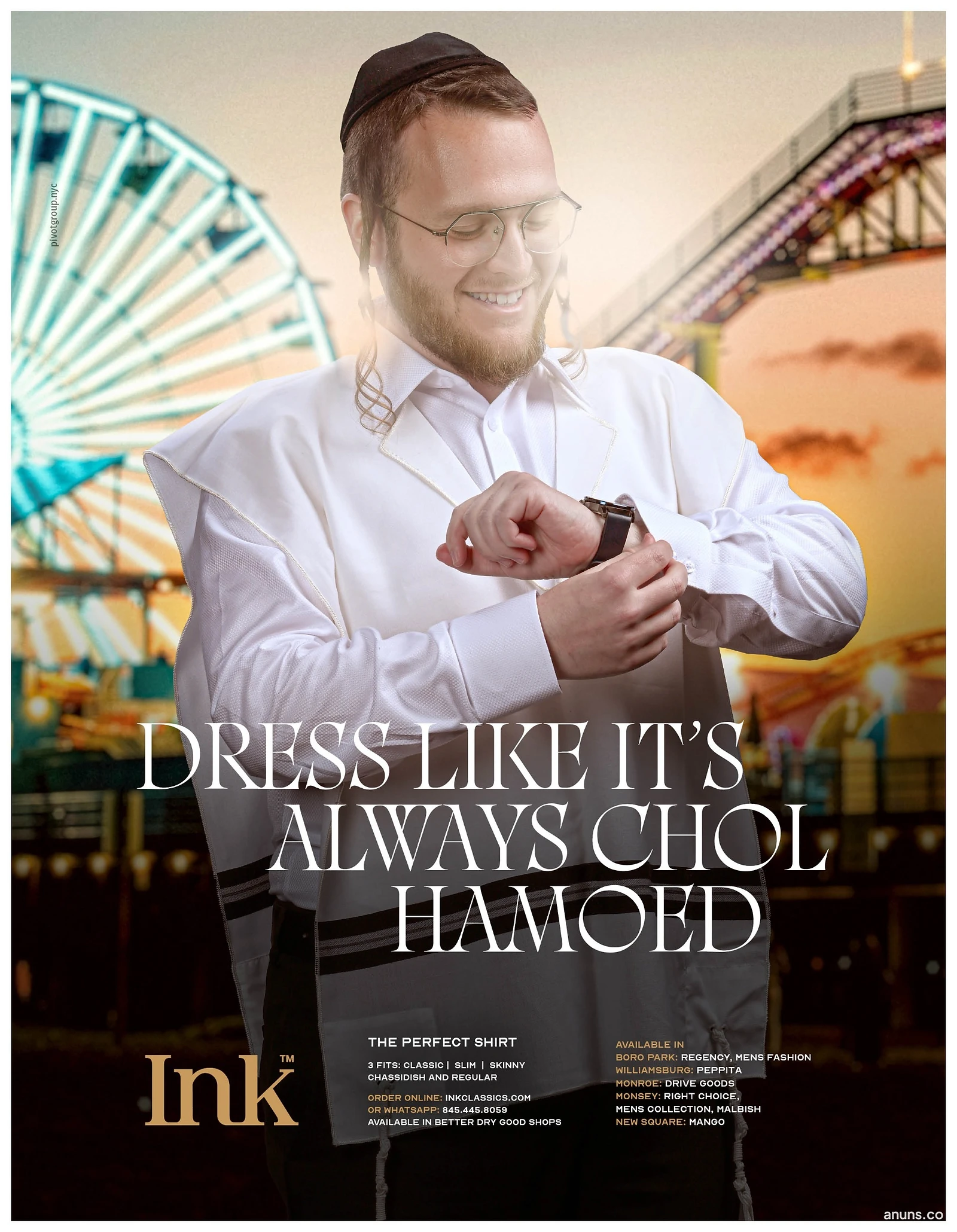 DRESS LIKE IT'S ALWAYS CHOL HAMOED