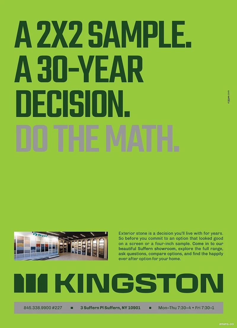 A 2X2 sample. A 30-year decision. Do the math.