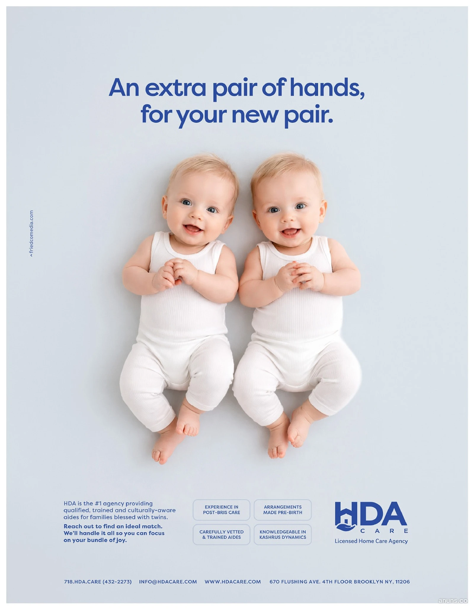 An extra pair of hands, for your new pair.