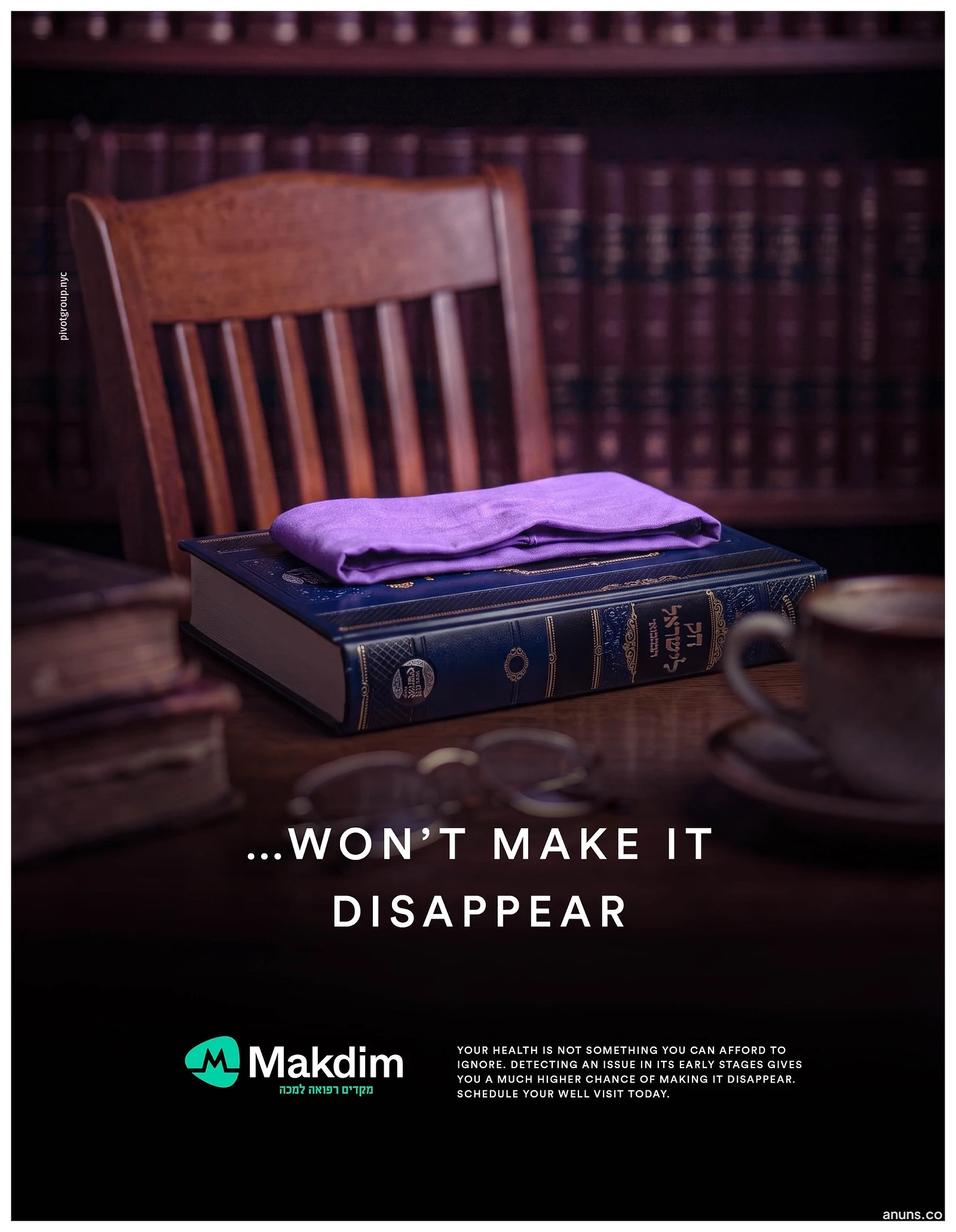 ...WON'T MAKE IT DISAPPEAR