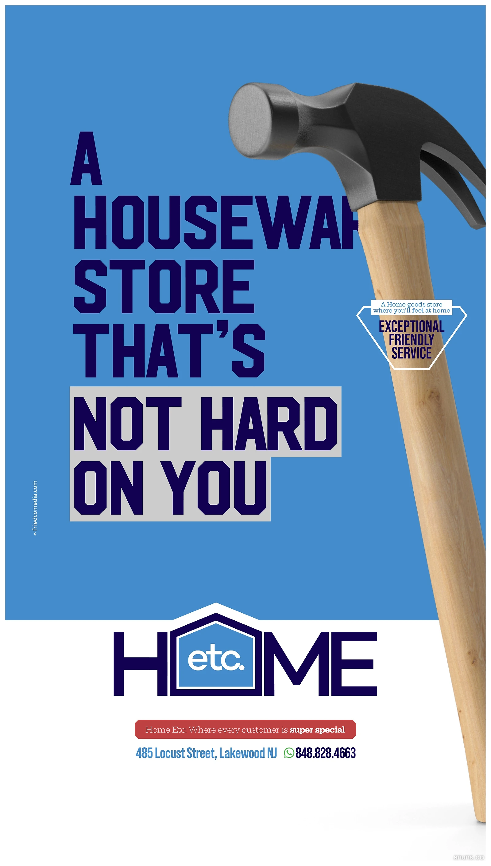 A houseware store that's not hard on you