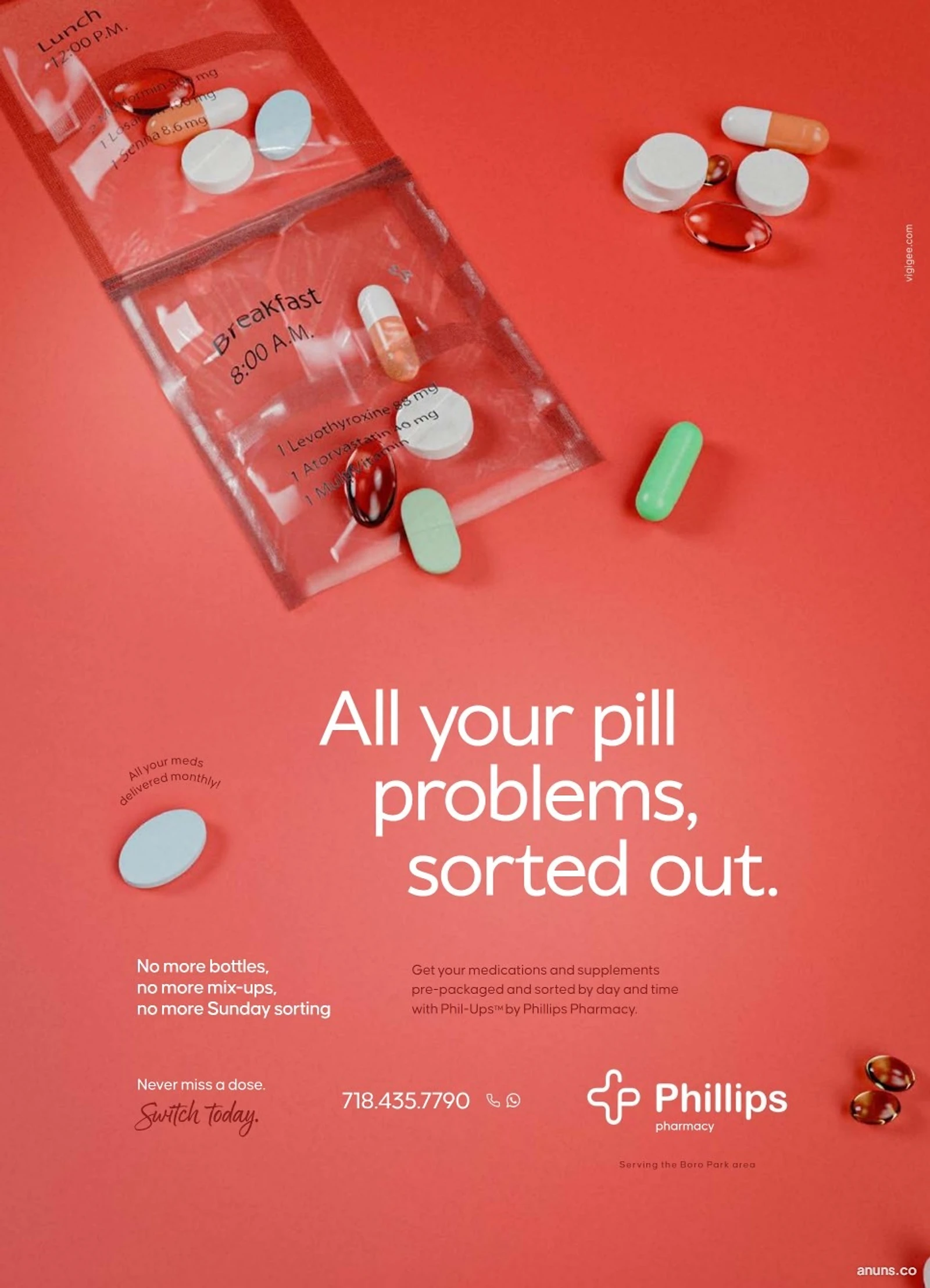 All your pill problems, sorted out.