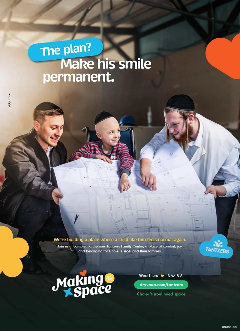 The plan? Make his smile permanent.