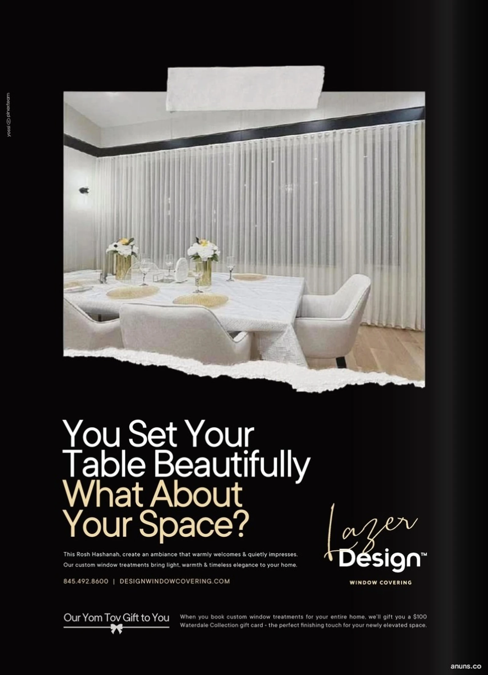 You Set Your Table Beautifully, What About Your Space?