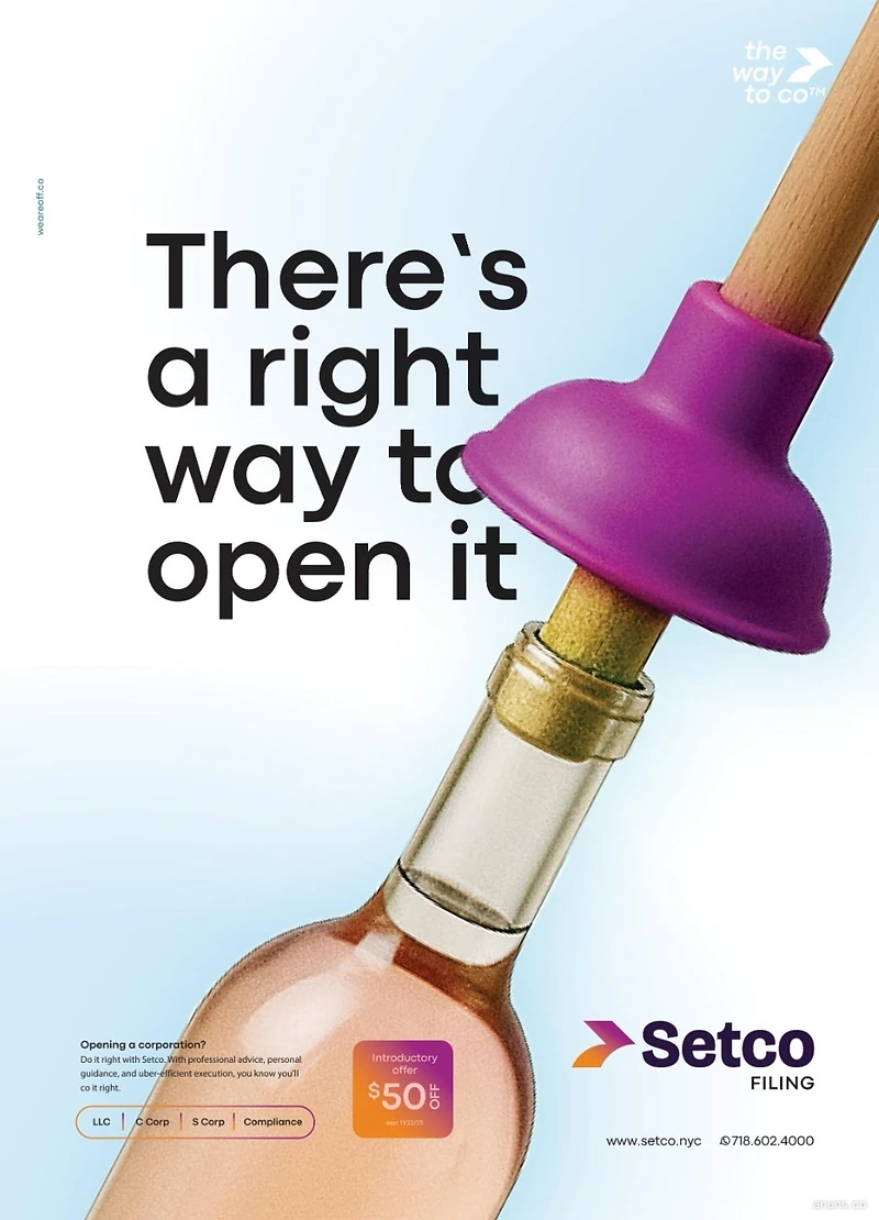 There's a right way to open it