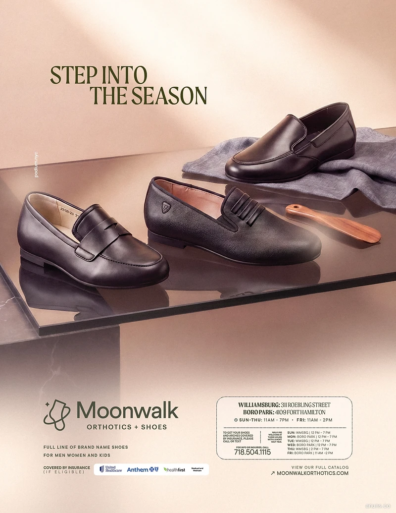Moonwalk Orthotics + Shoes