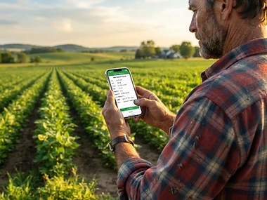 AgriRecord Pro in the field