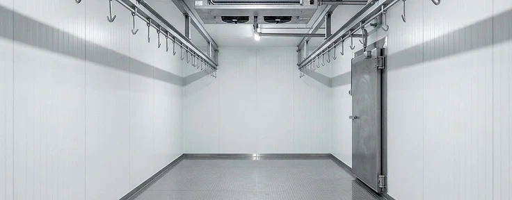 Refrigeration equipment typical of warehouses serviced by REYDS