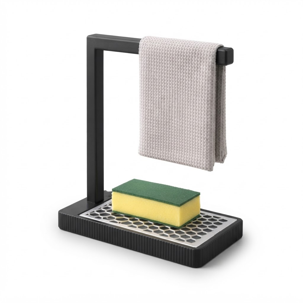 Sponge & Towel Stand