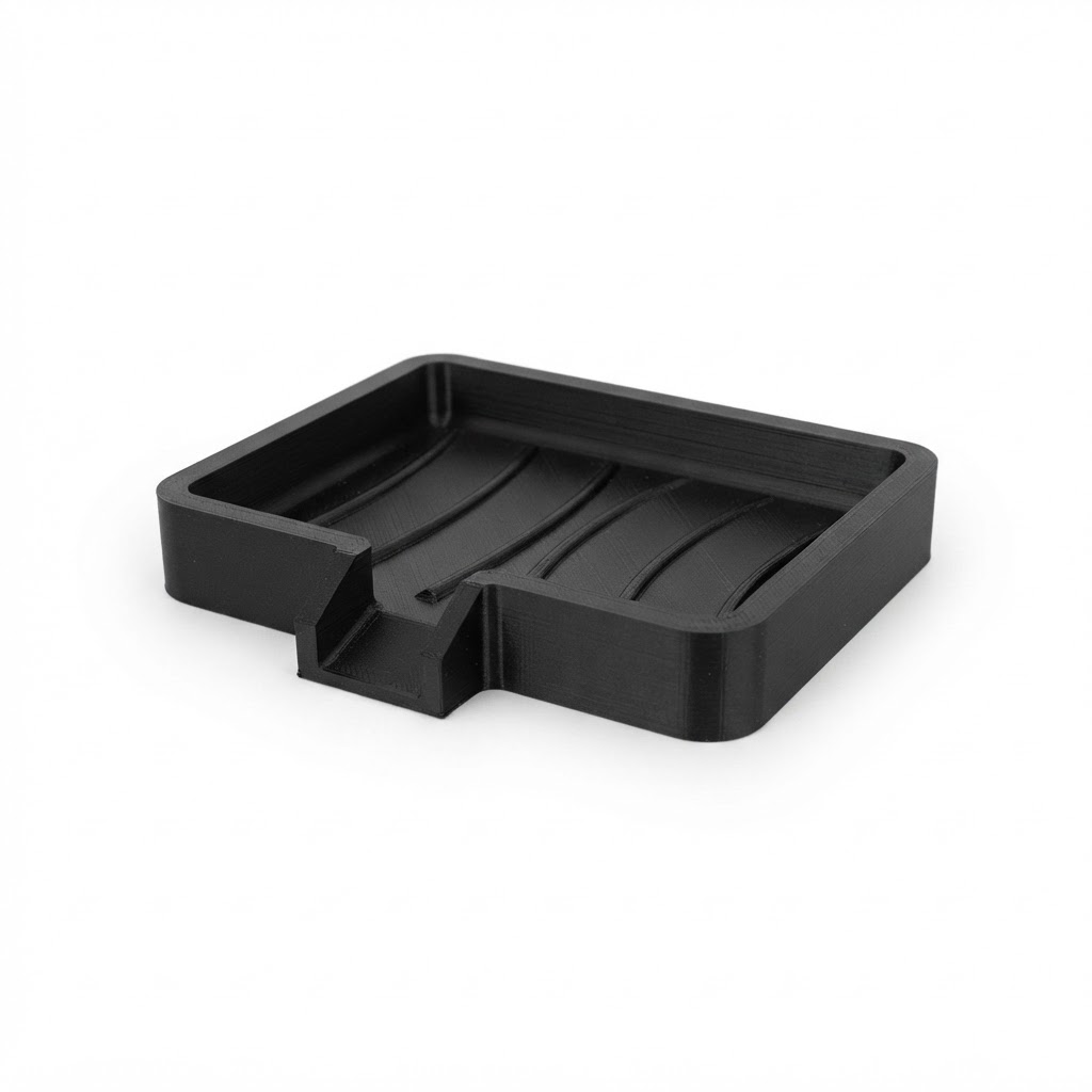 Self-Draining Soap Dish