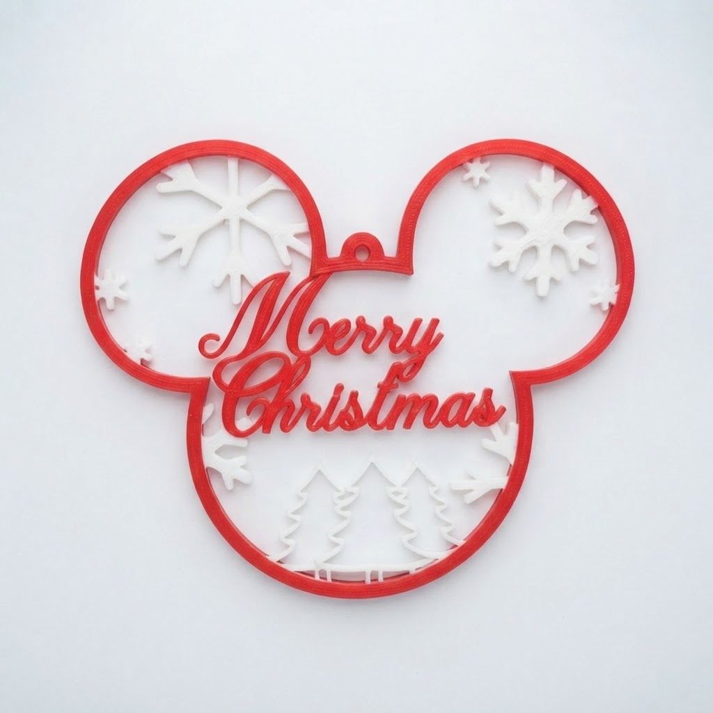 Merry Disney-Inspired Ornament