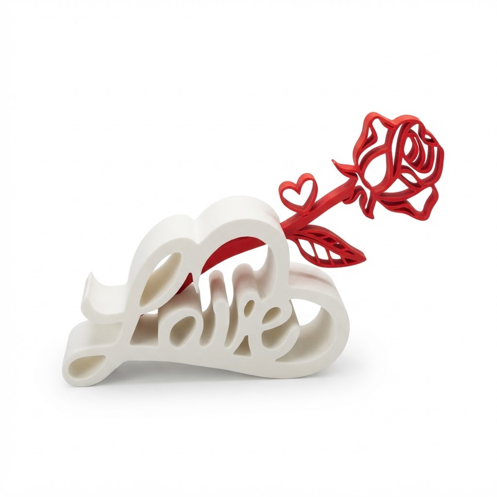 Love Rose Desk Ornament